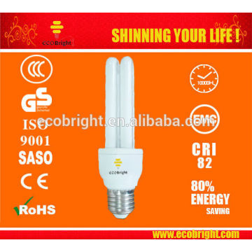 HOT! T4 2U Energy Saving Lamp 11W 10000H CE QUALITY